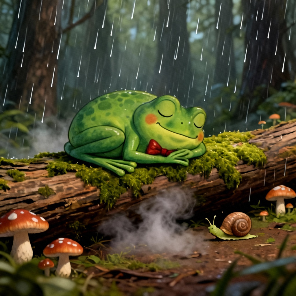 AI illustrated children's book character example